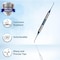 A2Z Scilab Hollow Handle Sickle Morse Scaler Titanium Double Ended Stainless Steel Dental Tool A2Z-ZR935 - alternate 3